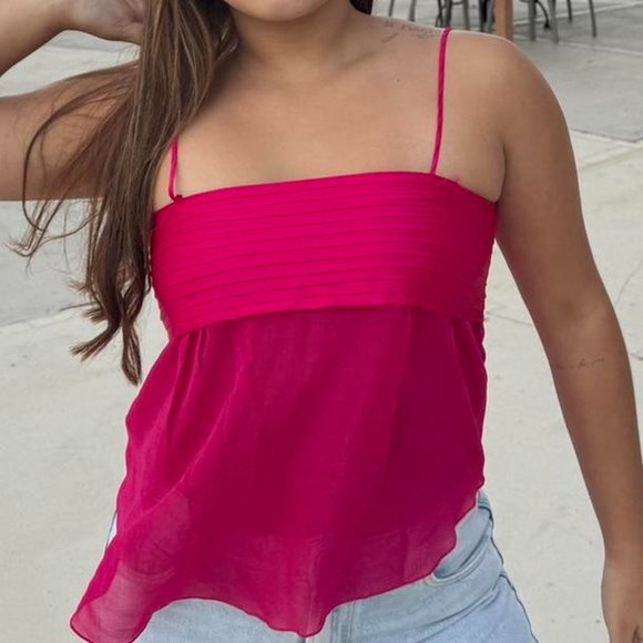 Neiman Marcus 100% Silk Cami Blouse - Picture 3 of 4